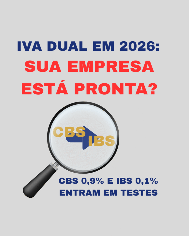 Reforma Tributária: o IVA Dual começará a ser testado com alíquotas reduzidas sobre bens e serviços. Saiba como proceder.