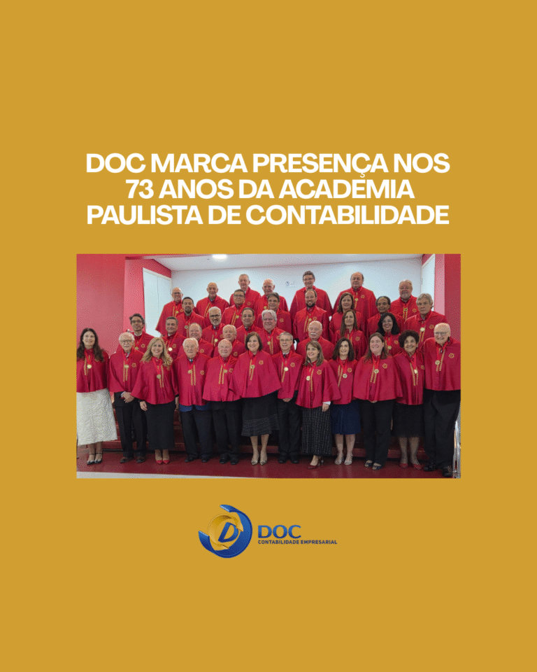 DOC participa dos 73 anos da Academia Paulista de Contabilidade, onde é Acadêmico
