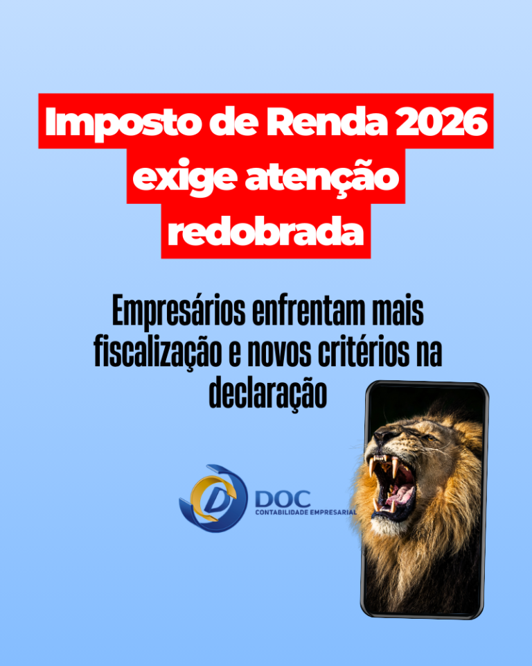 IMPOSTO DE RENDA 2026