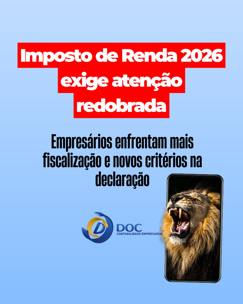 IMPOSTO DE RENDA 2026