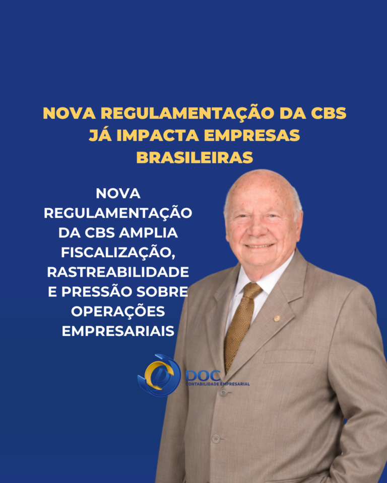 Mais de 25 milhões de empresas no radar da nova regulamentação da CBS